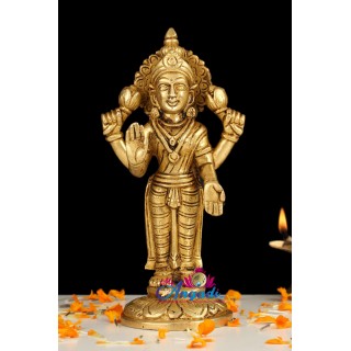 Lakshmi Brass Statue