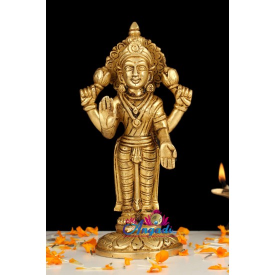 Lakshmi Brass Statue