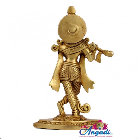  Krishna Brass Statue