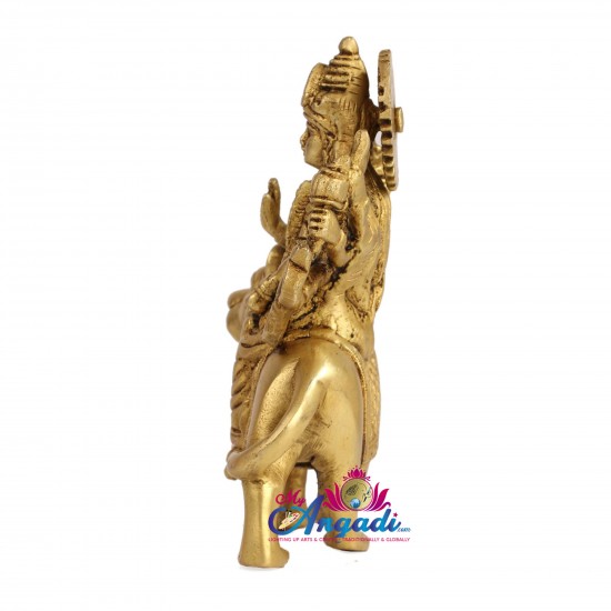  Durga Brass Statue