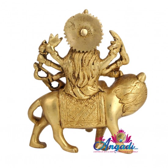 Durga Brass Statue Durga Brass Statue