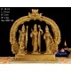 Raman with Seetha Lakshmanan Brass Statue Raman with Seetha Lakshmanan Brass Statue