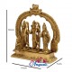 Raman with Seetha Lakshmanan Brass Statue Raman with Seetha Lakshmanan Brass Statue