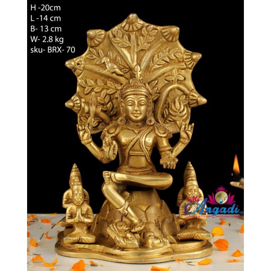 Dakshina Moorthy Brass Statue Dakshina Moorthy Brass Statue