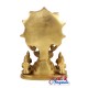  Dakshina Moorthy Brass Statue