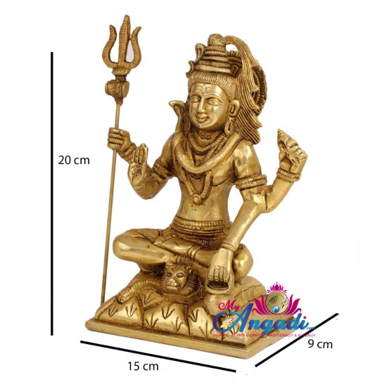 Shivan Brass Statue Shivan Brass Statue