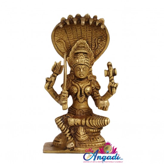 Mariyamman Brass Statue