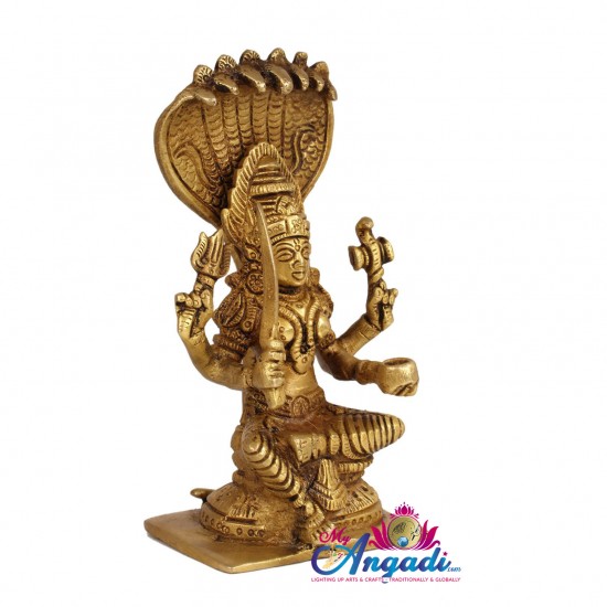 Mariyamman Brass Statue