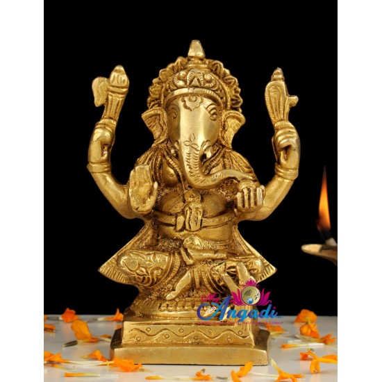 Ganapathy Brass Statue