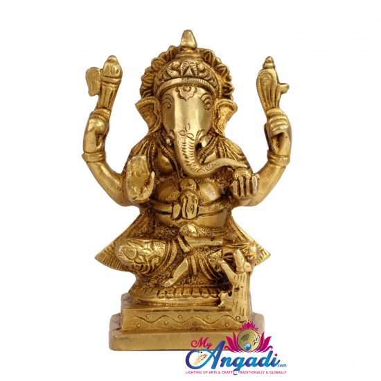 Ganapathy Brass Statue Ganapathy Brass Statue