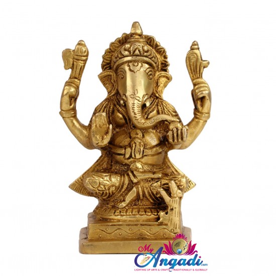 Ganapathy Brass Statue