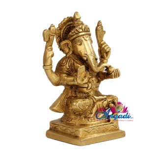 Ganapathy Brass Statue