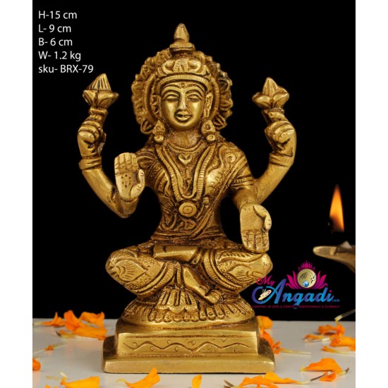 Lakshmi Brass Statue Lakshmi Brass Statue