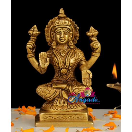 Lakshmi Brass Statue