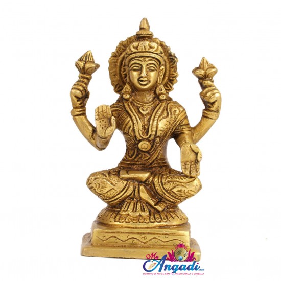 Lakshmi Brass Statue