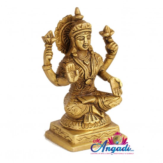 Lakshmi Brass Statue