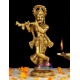 Krishna Brass Statue