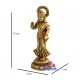 Radha Brass Statue