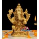 Ganesha Brass Statue