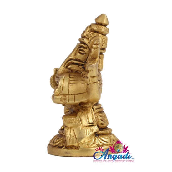 Ganesha Brass Statue