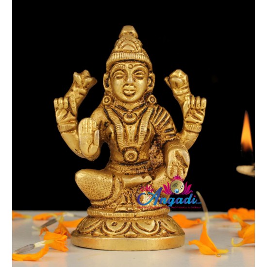 Lakshmi Brass Statue