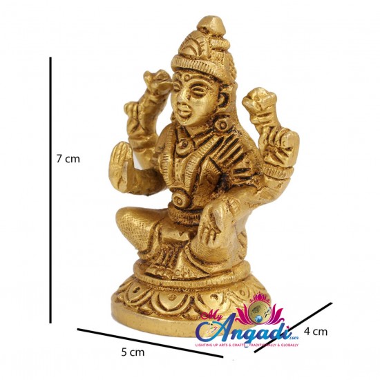 Lakshmi Brass Statue