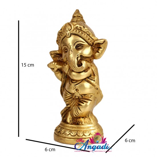 Bala Ganesha Brass Statue Bala Ganesha Brass Statue
