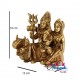Shivan Family Brass Statue Shivan Family Brass Statue