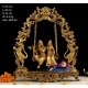 Radha Krishna Swinging Brass Statue Radha Krishna Swinging Brass Statue