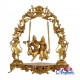 Radha Krishna Swinging Brass Statue