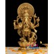 Kanthrishti Ganesha Brass Statue