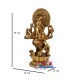 Kanthrishti Ganesha Brass Statue