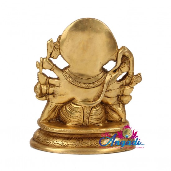 Panchamuga Anjaneya Brass Statue Panchamuga Anjaneya Brass Statue
