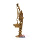 Brass Hanging Peacock Diya Brass Hanging Peacock Diya
