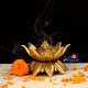 Brass Lotus Dhuni