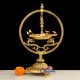 Brass Round Lamp