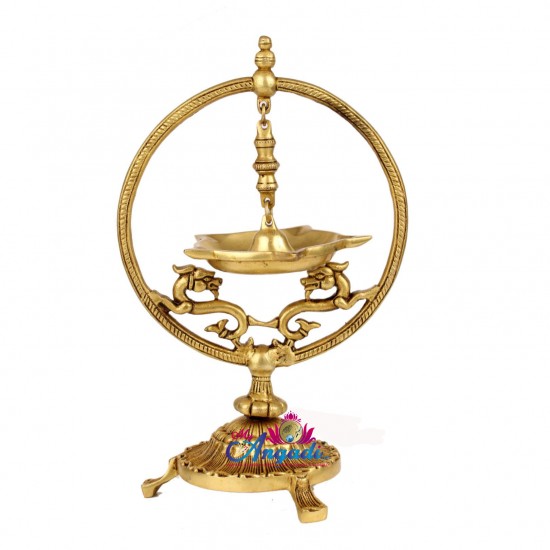 Brass Round Lamp Brass Round Lamp