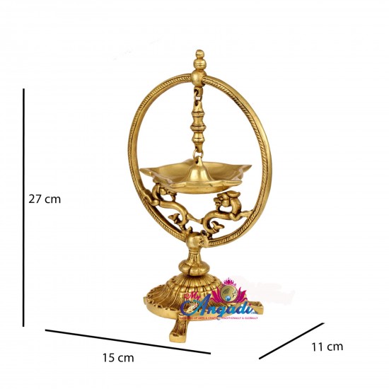 Brass Round Lamp Brass Round Lamp