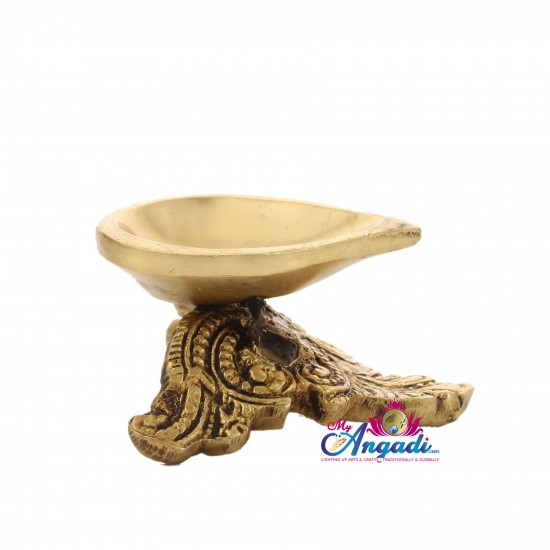 Brass Peacock Lamp Brass Peacock Lamp