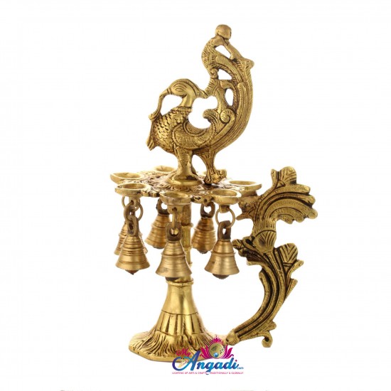 Brass Peacock Lamp Brass Peacock Lamp