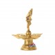 Brass Narthana Ganesha Lamp Brass Narthana Ganesha Lamp