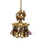 Hanging Brass swam Lamp