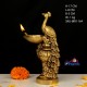 Brass Peacock Lamp Brass Peacock Lamp