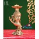 Brass Buddha Lamp Holder