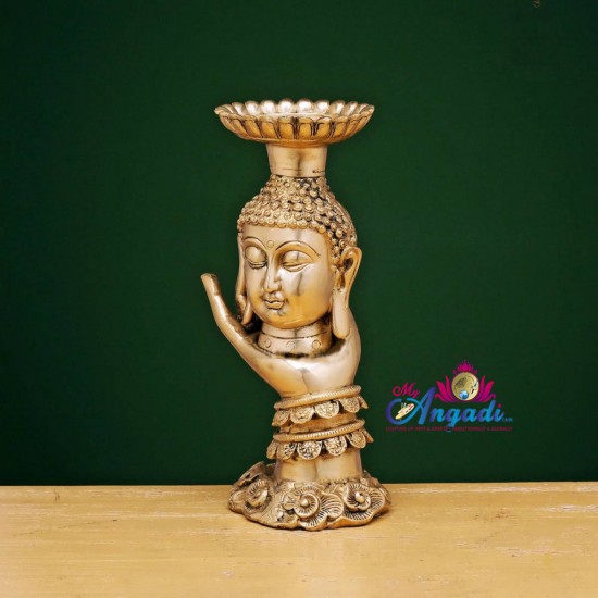 Brass Buddha Lamp Holder Brass Buddha Lamp Holder