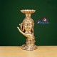 Brass Buddha Lamp Holder