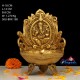 Brass Ganesha Lamp