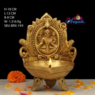 Brass Lakshmi Lamp