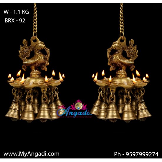 Hanging Brass swam Lamp Hanging Brass swam Lamp