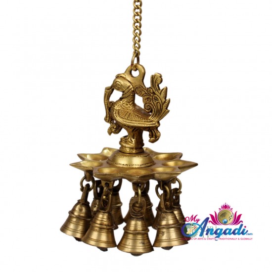 Hanging Brass swam Lamp Hanging Brass swam Lamp